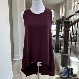 Athleta hi low tank Size Small